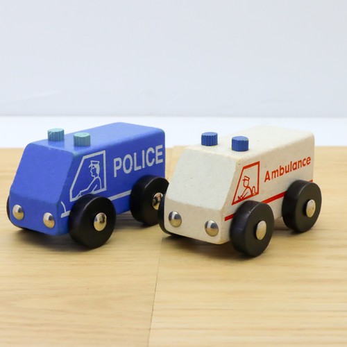 Pista treno legno - pista, polizia