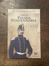 Italia 5 Euro 2017 Polizia Penitenziaria Folder