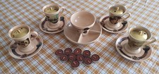 SET COMPLETO TAZZE PER CIOCCOLATA ERACLEA ANTICA CIOCCOLATERIA