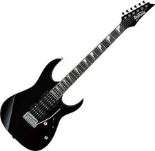 Ibanez GRG170DX-BKN chitarra elettrica GIO Series pioppo acero HSH tremolo black nero