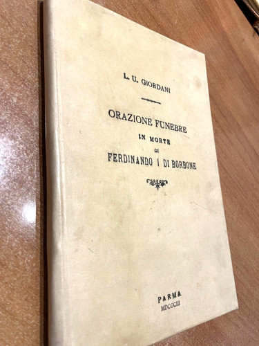1803 orazione funebre morte - in,