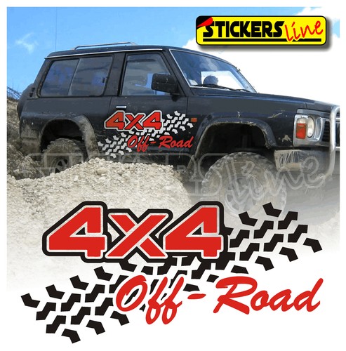 Adesivi 4x4 fuoristrada