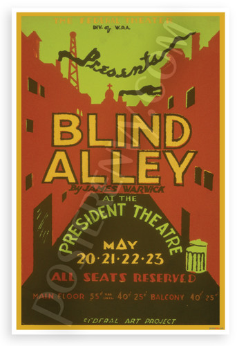 Blind alley james warwick - alley,