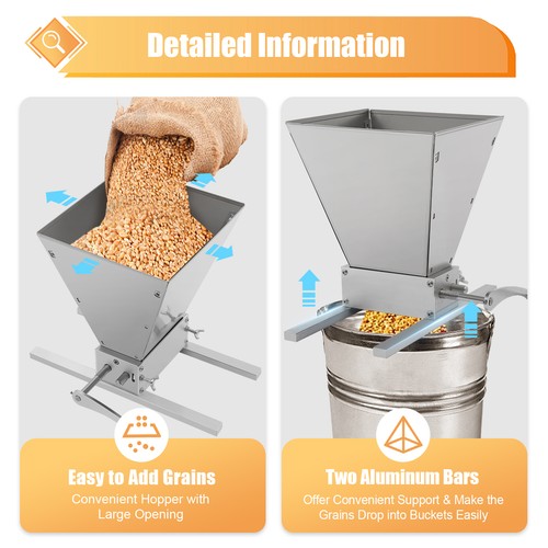 Tritatutto per cereali - , rulli