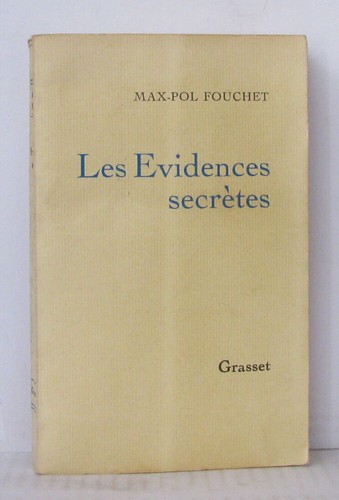Les évidences secrètes - , |