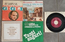 LOTTO STOCK OLTRE 30 DISCHI VINTAGE CLASSICA LIRICA E ALTRI 33 E 45 GIRI