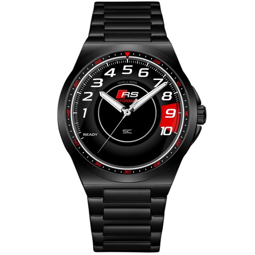 Orologio polso nero in - orologio,