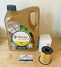 5 LITRI OLIO MOTORE TOTAL QUARTZ 5W30 INEO + FILTRO OLIO ORIGINALE 1.4 1.6 TDCI