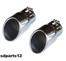 2x Terminale Scarico Paraurti