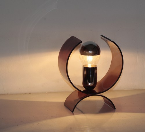 Lampe table années s - lampe, 70's