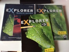 Lotto tre Libri Di Scienze:Explorer+Libro Documenti+Quaderno Operativo-1°Media.