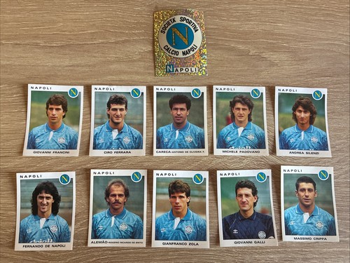 Lotto napoli 1991 - lotto, figurine