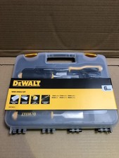 DeWalt Set 6 Pezzi Scalpello per Legno 6-38mm Tappo Conico in Astuccio Nuovo DWHT16852-9