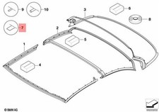 BMW Genuine OEM Butyl tape