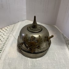 WW I Metal Pickelhaube Inkwell