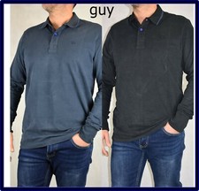 polo uomo manica lunga t shirt maglietta Caldo cotone maglia felpa invernale M L