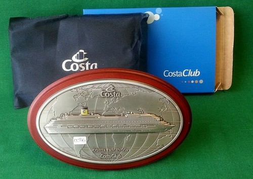 Costa crociere targa crest - costa,
