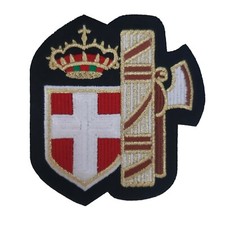 Toppa ricamata savoia italia - toppa,
