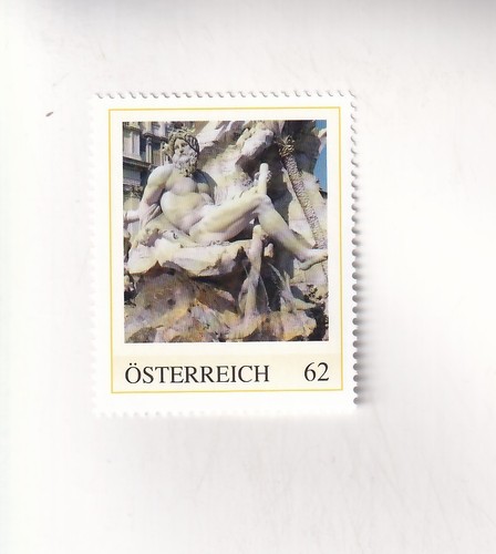 Francobollo austria barocco - pm,
