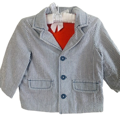 Giacca blazer cotone - , gessato