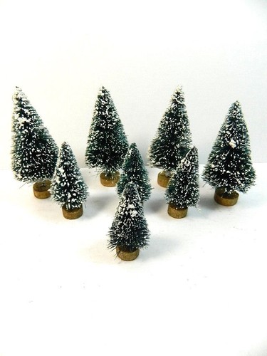 Set pini innevati mignon - set, 8