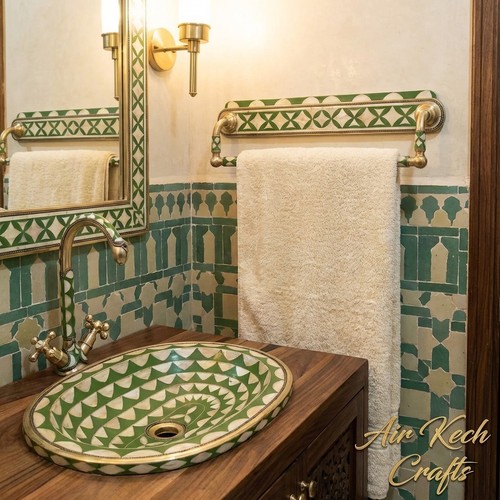 Lavabo bagno artigianale in - lavabo,