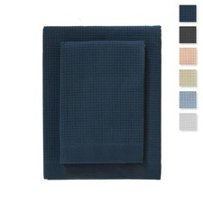 Set 1+1 Zucchi Solotuo Asciugamani+Ospite in tela Nido d‘ape Puro Cotone N173