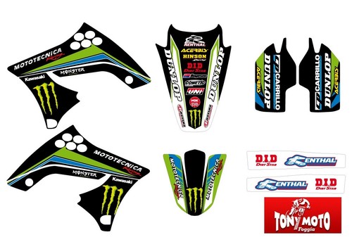 Kit grafiche adesivi monster - kit,