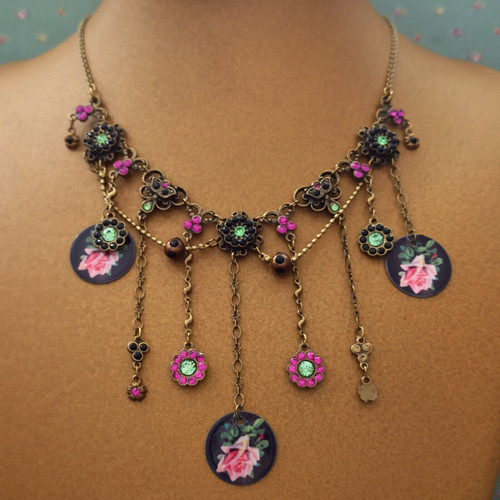 Collana bavaglino michal - collana,