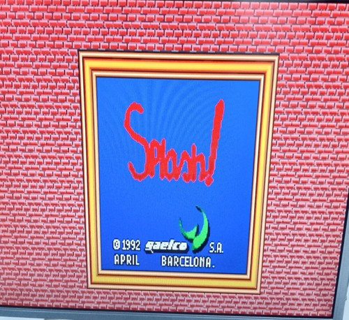 Gaelco splash arcade game - splash,