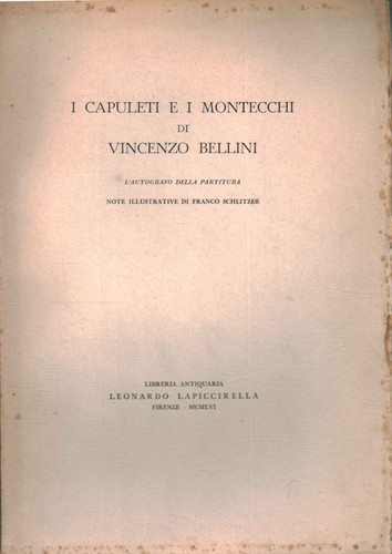 Capuleti montecchi - i,