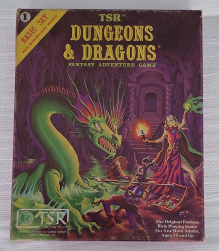 Tsr dungeons and dragons - and,
