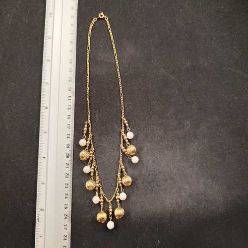 Collana catena dorata con - collana,