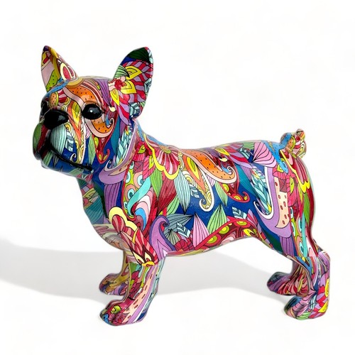 French bulldog figurine - bulldog,