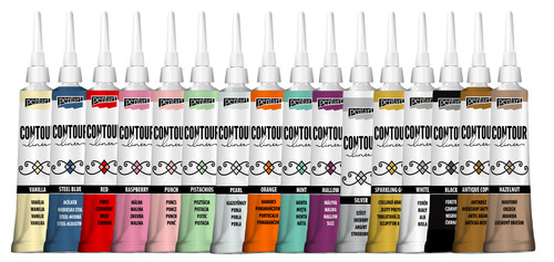 Pentart contour liner pasta - liner,,