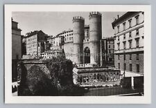 Genova Genova Italia - Torri di Porta Soprana - vecchia foto anni '50