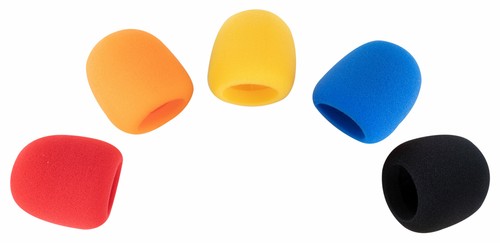 Spugne antivento microfono - 5x,