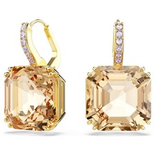 Orecchini Swarovski Pendenti Millennia 5725744 Earrings Monachella Dorati Nuovi