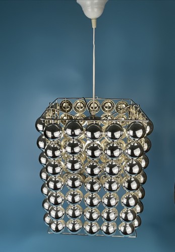 Lampada bolle cromata - lampada, a