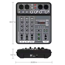 mixer audio 4 Canali Mixer Da