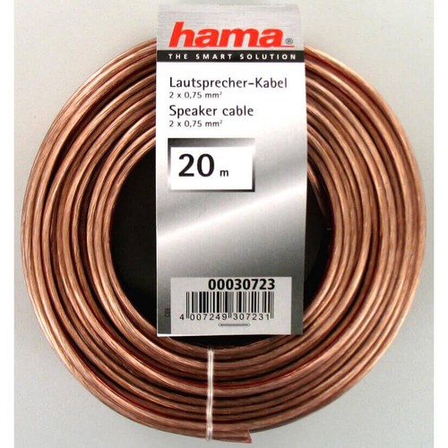 Cavo altoparlante hama 2 - altoparlante,