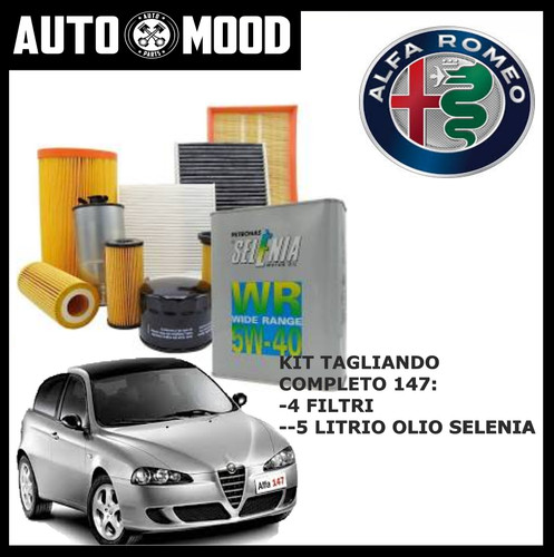 Kit tagliando alfa romeo 147 - kit,