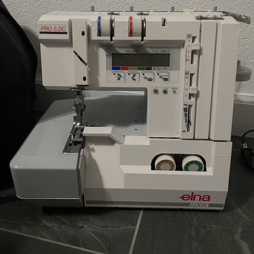 Macchina cucire elna lock - macchina,