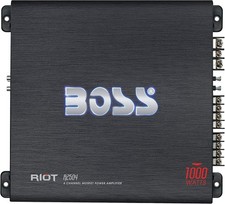BOSS Audio Systems R2504 Riot Series subwoofer stereo per auto nero 