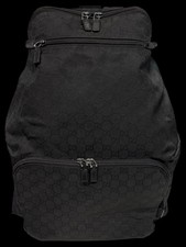 GUCCI Zaino Nero Zaino GG