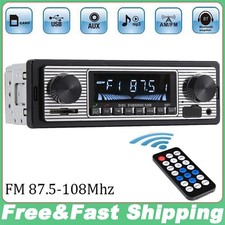 Bluetooth Vintage Autoradio FM
