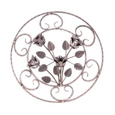 Rosone rosoni in ferro battuto decoro per cancello ringhiera scale art. 720/2