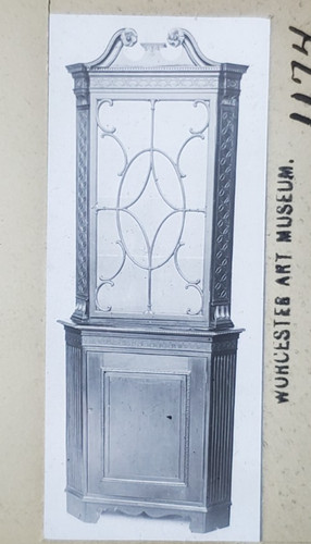Armadio angolare chippendale - angolare,
