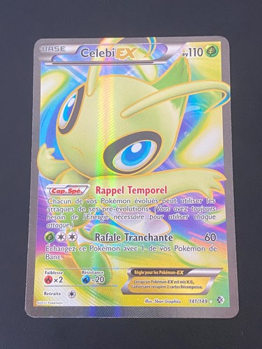 Carte pokemon celebi - carte, ex