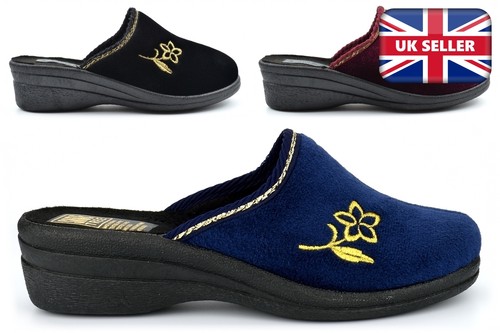 Pantofole con zeppa - da, donna